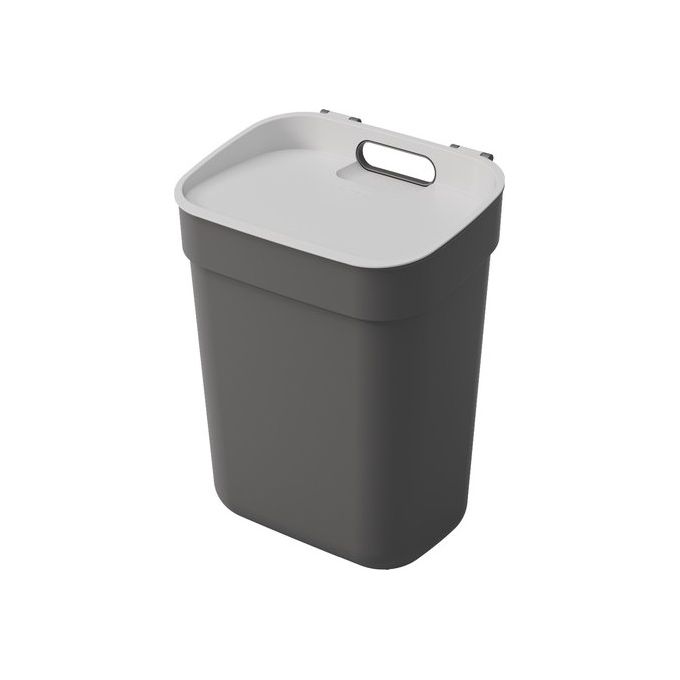 Curver 251953 Ready to Collect Pattumiera Raccolta Differenziata 10 L Plastica Riciclata Modulare Fissaggio a Parete colore Verde
