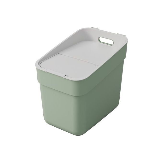Curver 252021 Ready to Collect Pattumiera per Raccolta Differenziata 20 L Modulare Supporto a Parete colore Grigio Scuro