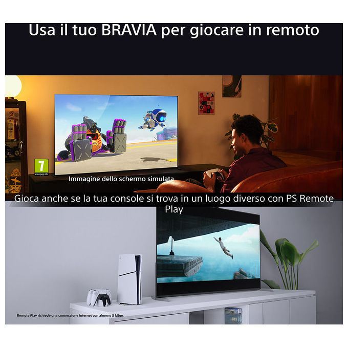 Sony K-85S3 4K Ultra HD Smart TV 84.6'' Nero