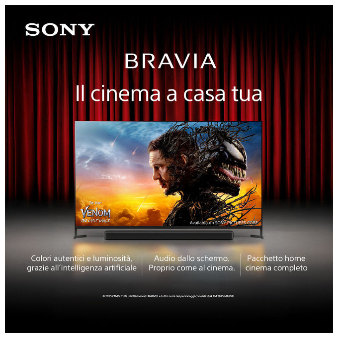 Sony K-85S3 4K Ultra HD Smart TV 84.6'' Nero