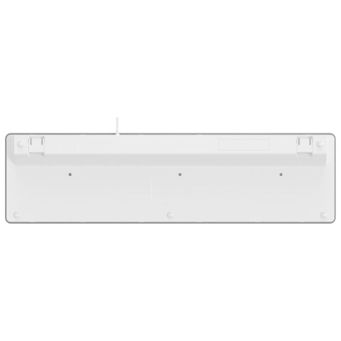 Conceptronic KAYNE02WIT Tastiera USB slim connessione USB-A USB-C layout IT colore Bianco