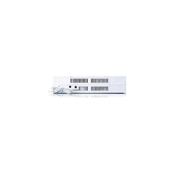 Lenco KCR-190 Radio da Cucina DAB+ FM Bluetooth 5.2 Display LCD 3.3'' 2 Sveglie Telecomando colore Bianco
