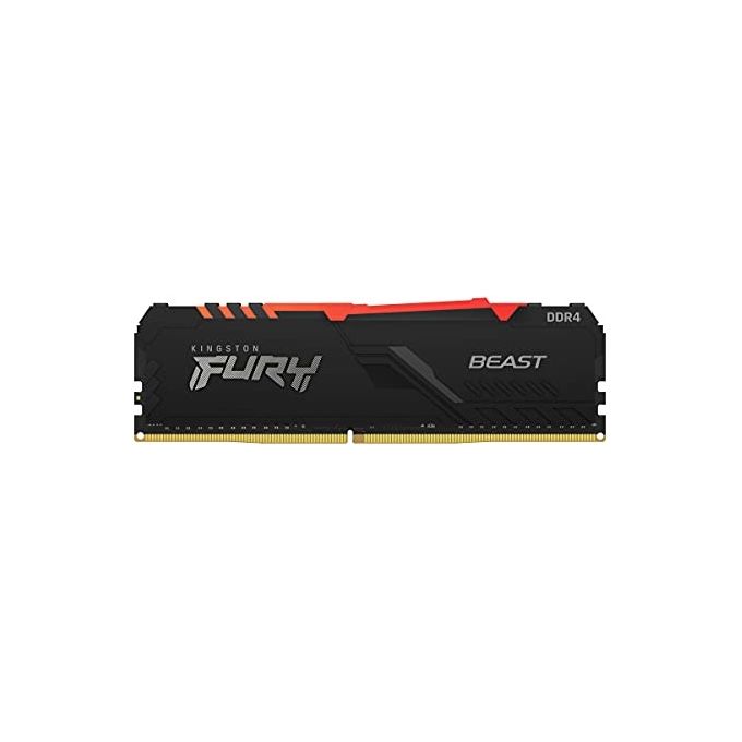Kingston KF426C16BBAK2-32 FURY Beast Memoria RAM DDR4 32GB 2x16GB 2666MHz CL16 DIMM RGB Intel XMP 2.0