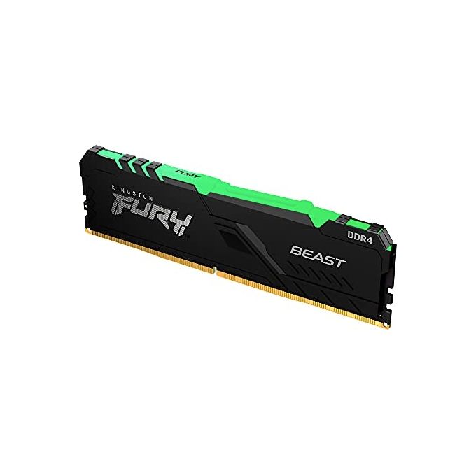 Kingston KF426C16BBAK2-32 FURY Beast Memoria RAM DDR4 32GB 2x16GB 2666MHz CL16 DIMM RGB Intel XMP 2.0