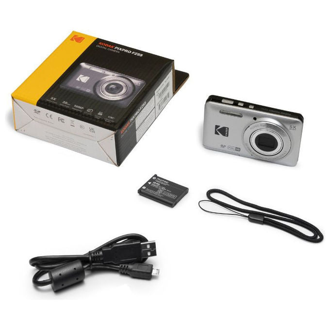 Kodak KF55SL Fotocamera Compatta 16 MP CMOS Zoom 5x Schermo 2.7'' colore Argento