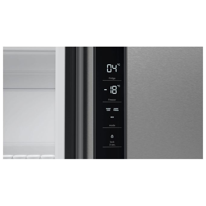 Bosch KFN96VPEA Serie 4 Frigorifero Multidoor 605 L 183 cm Classe E 38 dB No Frost (183x90,5x73,1 cm) colore Acciaio Inox