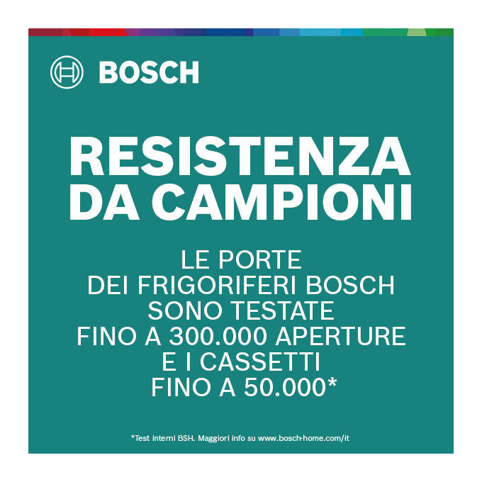 Bosch KGN392LCG Serie 4 Frigorifero Combinato Total No Frost 203 cm Metall colore Metallico