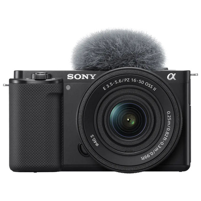 Sony ZVE10KB Fotocamera Mirrorless APS-C 24,2 MP 4K Obiettivo 16-50mm OSS II Touchscreen colore Nero