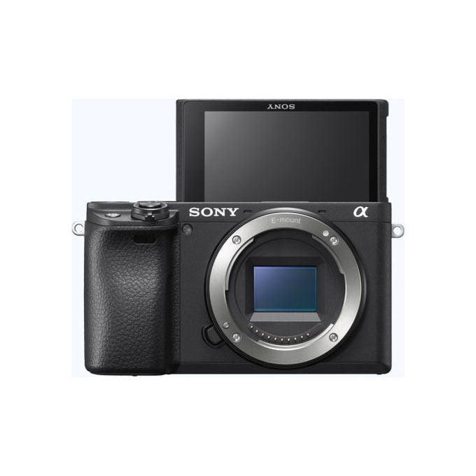 Sony Alpha 6400, Fotocamera Mirrorless, Kit Obiettivo 18-135mm, 24.2 Megapixel, Nero