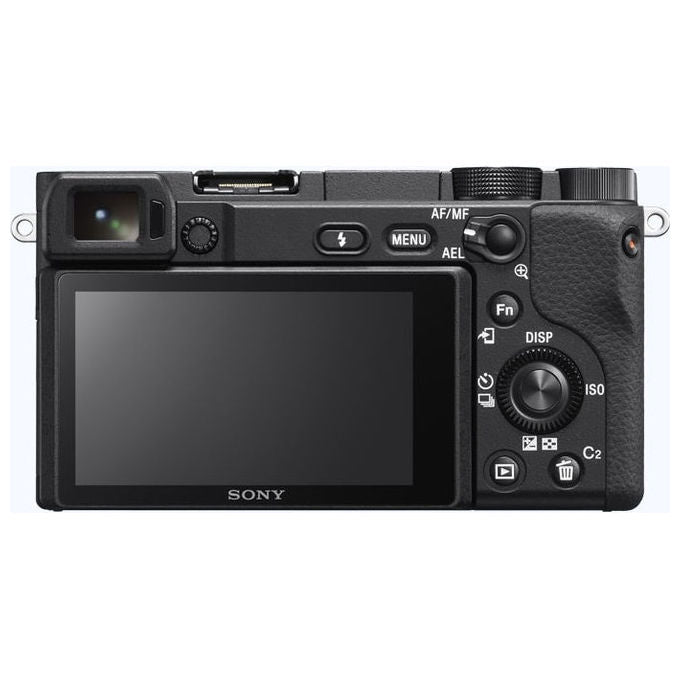 Sony Alpha 6400, Fotocamera Mirrorless, Kit Obiettivo 18-135mm, 24.2 Megapixel, Nero