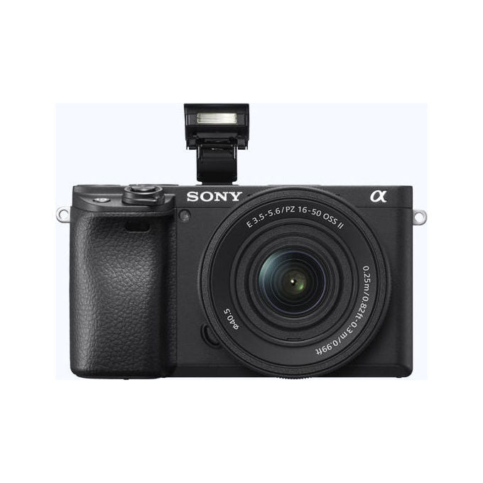 Sony Alpha 6400, Fotocamera Mirrorless, Kit Obiettivo 18-135mm, 24.2 Megapixel, Nero