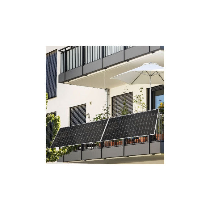 Kon.El.Co. 34.5000.30 Kit Smart 6 Kit fotovoltaico da balcone 750 W Monocristallino Wi-Fi 600 W max 2 pz colore Nero