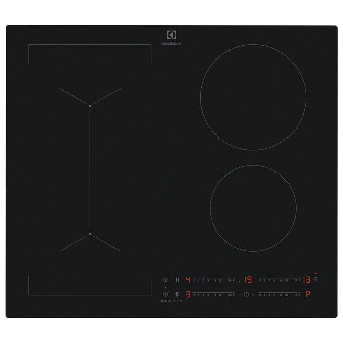 Electrolux 60 Cm - Vetroceramica Ad Induzione Matt Nero Opaco Piano cottura ad induzione 60 cm 4 zone colore Nero