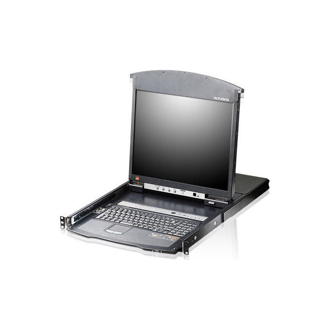Aten KL1508AIMJJL 8-Port 17 LCD CAT5E-6 KVM Over Perp colore Nero