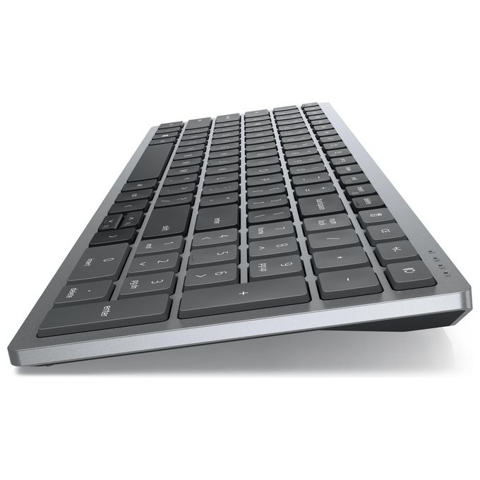 Dell KM7120W Tastiera e Mouse Multidispositivo Wireless QWERTY Italiano Grigio Titanio