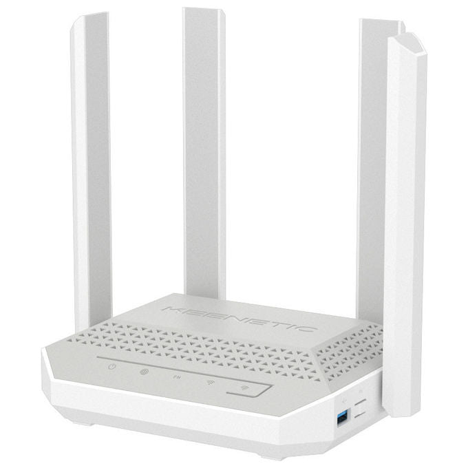 Keenetic Hopper AX3000 router Wi-Fi 6, dual band, 4 porte Gigabit, USB 3.0, mesh, VPN, parental control, KN-3811