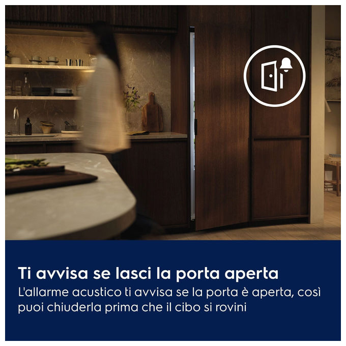 Electrolux KNA6LE18S frigorifero combinato da incasso 177 cm classe E 34 dB LowFrost colore Bianco