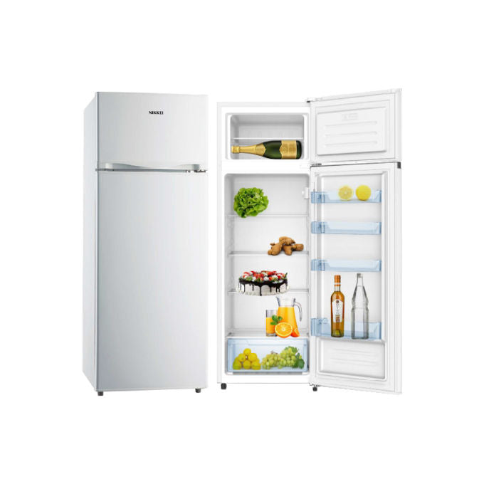 Nikkei KNDP280 Frigorifero Doppia Porta 239 L 160 cm Classe F 41 dB Libera Installazione colore Bianco
