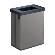 Keter 261012 Verto Pattumiera Raccolta Differenziata 54 L Doppio Scomparto colore Grigio Perla