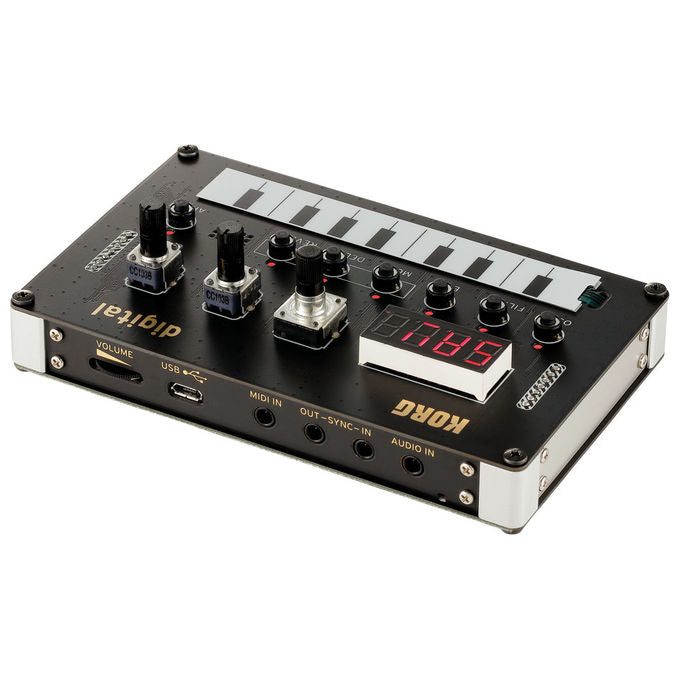 Korg KRNTS1 NTS-1 Sintetizzatore digitale fai da te programmabile con motore di sintesi digitale e multi-effetti colore Nero