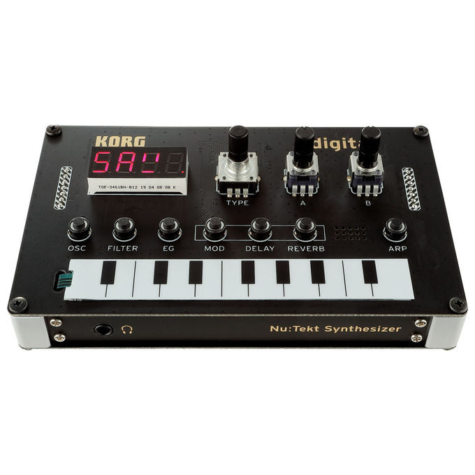 Korg KRNTS1 NTS-1 Sintetizzatore digitale fai da te programmabile con motore di sintesi digitale e multi-effetti colore Nero