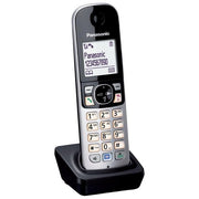 Panasonic KX-TGA685EXB Cornetta Cordless Aggiuntiva DECT Display 1.8'' Vivavoce Blocco Chiamate colore Nero