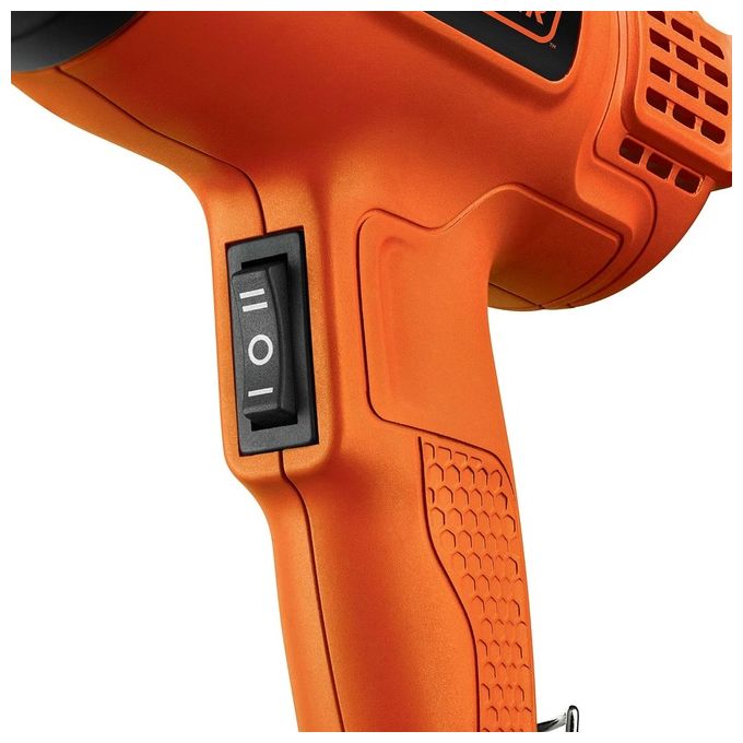 Black+decker KX1650 Pistola Termica Sverniciatore 1750W 2 temperature 460°C 600°C cavo 2m