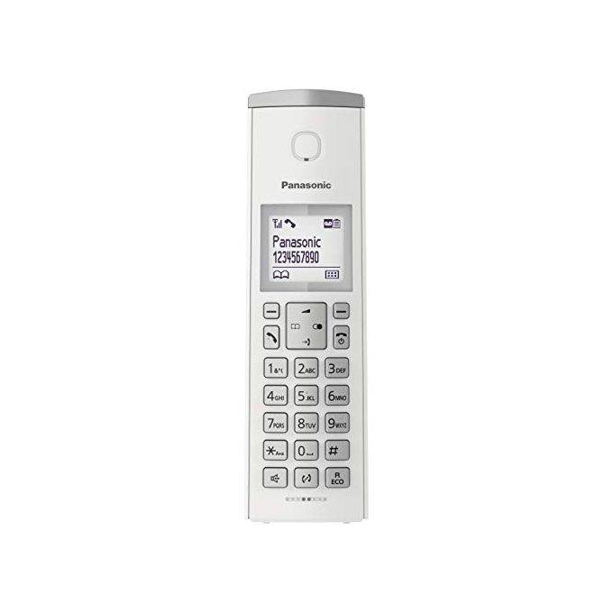Panasonic KX-TGK220JTW Telefono Cordless con Segreteria Bianco