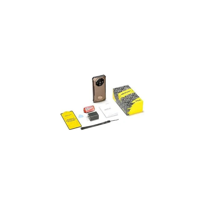 Ulefone Armor X16 smartphone rugged, 6-128 GB, batteria 10360 mAh, visione notturna 20 MP, IP68 IP69K, Android 15, Wasteland Shadow