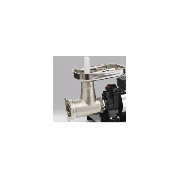 Reber 8800NC Accessorio Tritacarne N22 Collo Corto Piastra Acciaio Inox AISI 304 Coltello Autoaffilante Ghisa Stagnata 600W 1200W Made in Italy