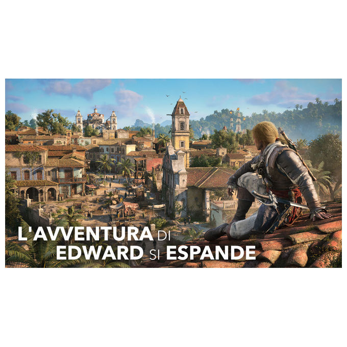 Ubisoft L00557 Assassin's Creed Black Flag Resynced Videogioco per Xbox Series X genere Azione Avventura lingua Italiana modalita' Singolo PEGI 18 colore Nero