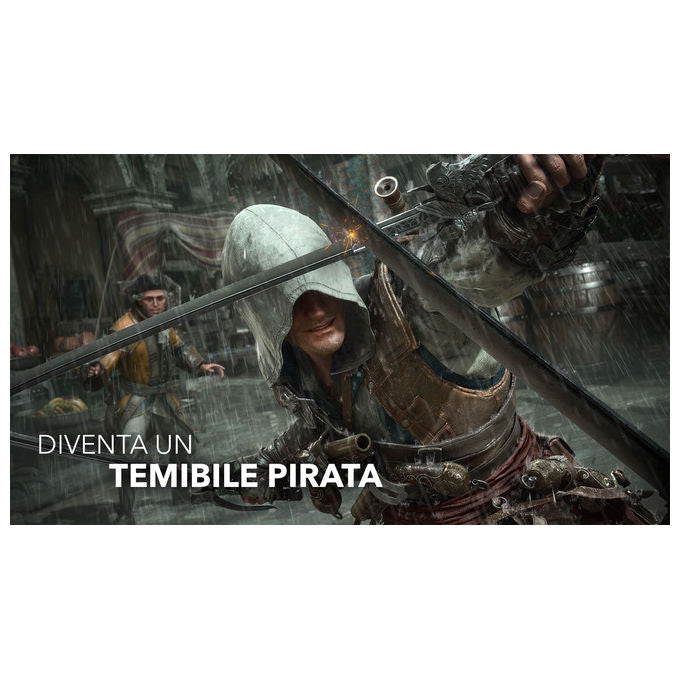 Ubisoft L00557 Assassin's Creed Black Flag Resynced Videogioco per Xbox Series X genere Azione Avventura lingua Italiana modalita' Singolo PEGI 18 colore Nero
