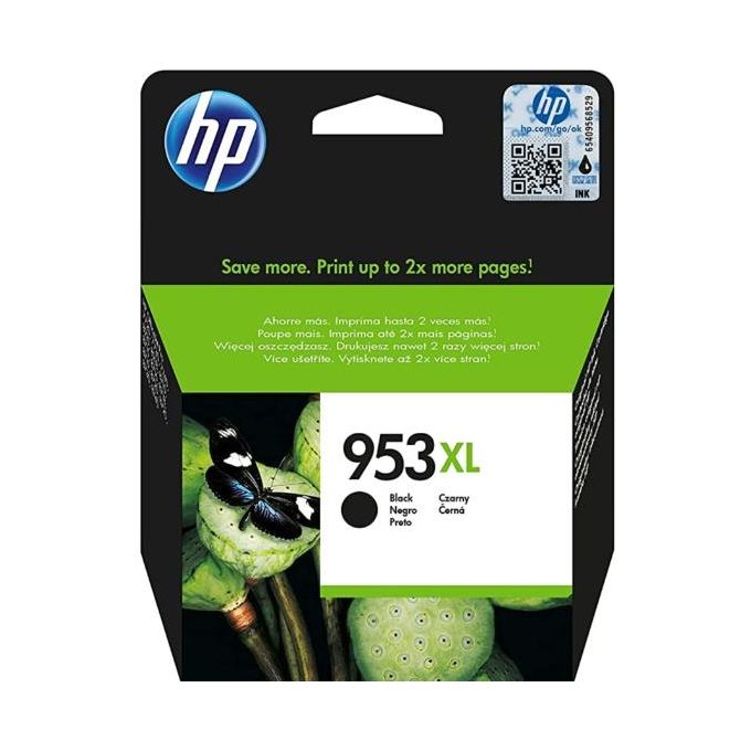 HP L0S70AE 953XL Cartuccia Inkjet Alta Capacita' per OfficeJet Pro 7720 7730 7740 8210 8720 8730 8740 2000 pagine colore Nero