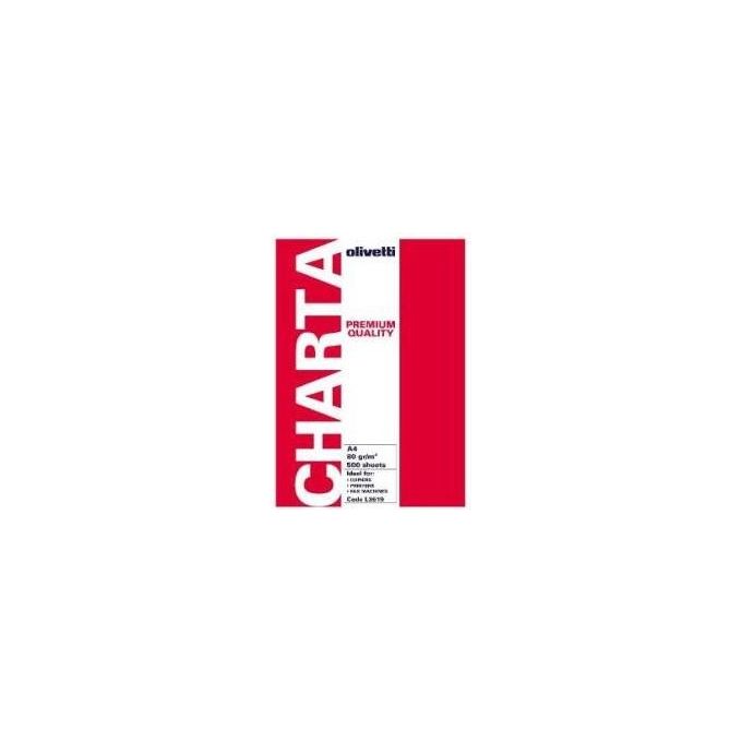 Olivetti L3619-5 Carta per Stampanti A4 80gr 500 Fogli Confezione da 5 Risme Inkjet Laser colore Bianco