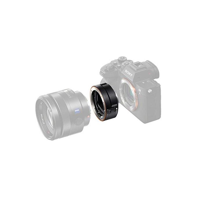Sony LA-EA5 Adattatore per Obiettivi A-Mount a E-Mount 35 mm Full-Frame Supporto AF con Rilevamento di Fase e Eye AF colore Nero