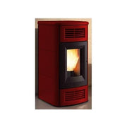 COLA LA13V30Y BEAUTY LUX Stufa canalizzata in maiolica con rivestimento Bordeaux colore Bordeaux