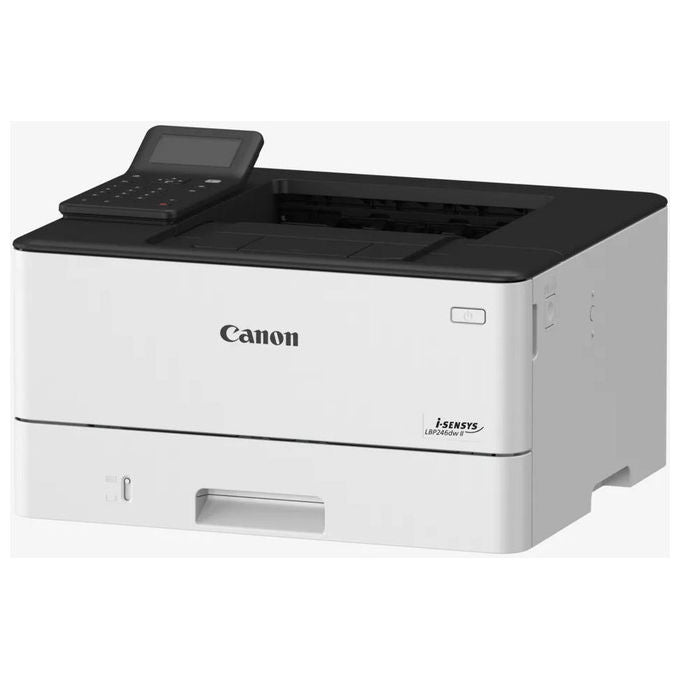 Canon i-SENSYS LBP246dw II, stampante laser monocromatica, 40 ppm, Wi-Fi, fronte retro, A4, 900 fogli, stampa mobile