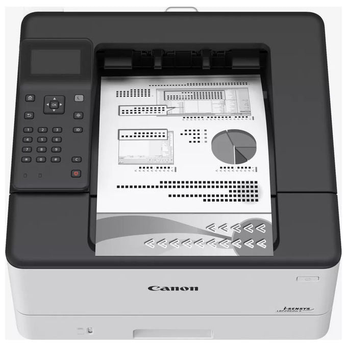 Canon i-SENSYS LBP246dw II, stampante laser monocromatica, 40 ppm, Wi-Fi, fronte retro, A4, 900 fogli, stampa mobile