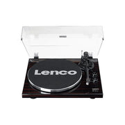 Lenco LBT-189WA Giradischi a Cinghia Bluetooth Preamplificatore Integrato USB Testina Audio Technica AT3600 Anti-Skating colore Noce