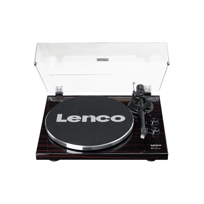 Lenco LBT-189WA Giradischi a Cinghia Bluetooth Preamplificatore Integrato USB Testina Audio Technica AT3600 Anti-Skating colore Noce