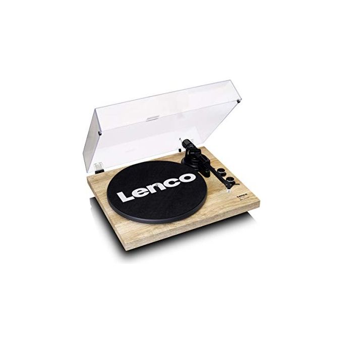 Lenco Lbt-188 Giradischi con Trasmissione a Cinghia Bluetooth 2 Velocita' Pine
