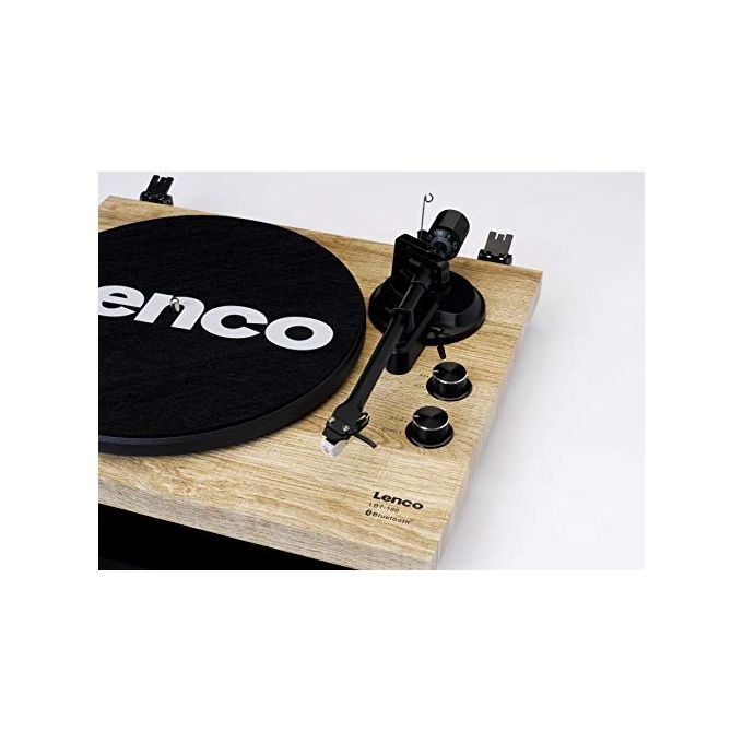 Lenco Lbt-188 Giradischi con Trasmissione a Cinghia Bluetooth 2 Velocita' Pine