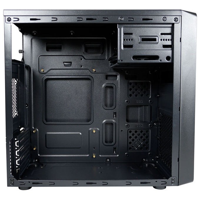 LC-Power LC-2017MB-ON Micro Tower Case per scheda madre Micro-ATX e Mini-ITX Alimentatore ATX colore Nero
