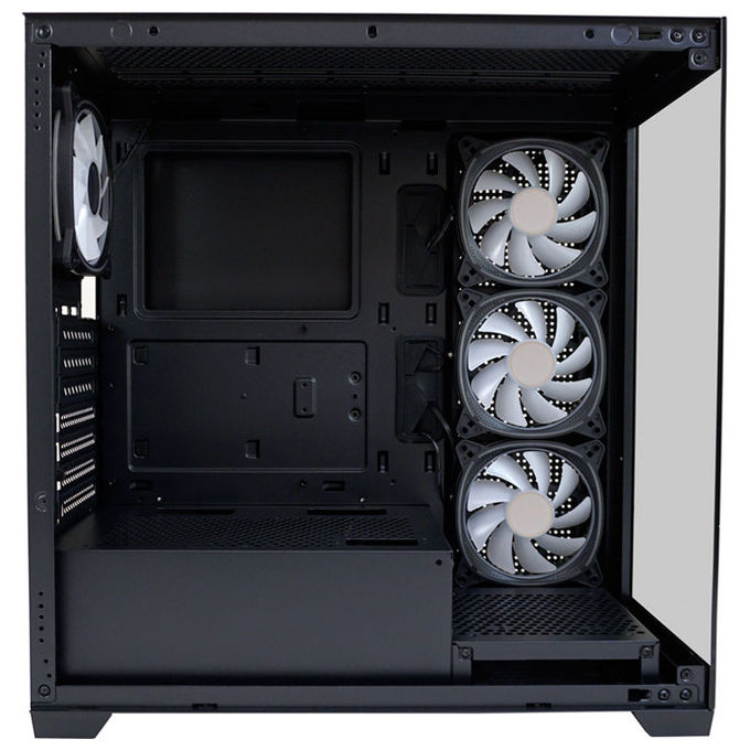LC-Power LC-715B-ON Geh Midi ATX Gaming 715B Seamless_X Case PC ATX con ventole 120 140 mm colore Nero