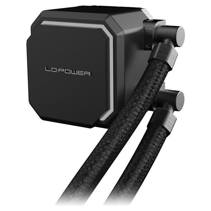 LC-Power LC-CC-240-B-ARGB Sistema di Raffreddamento per Processore a Liquido 240 mm con Illuminazione ARGB colore Nero