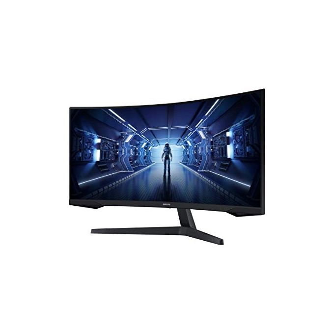 Samsung LC34G55TWWPXEN Odyssey G5 Monitor Gaming Curvo 34'' Ultra WQHD 3440x1440 VA 165 Hz 1 ms FreeSync Premium HDR10 colore Nero
