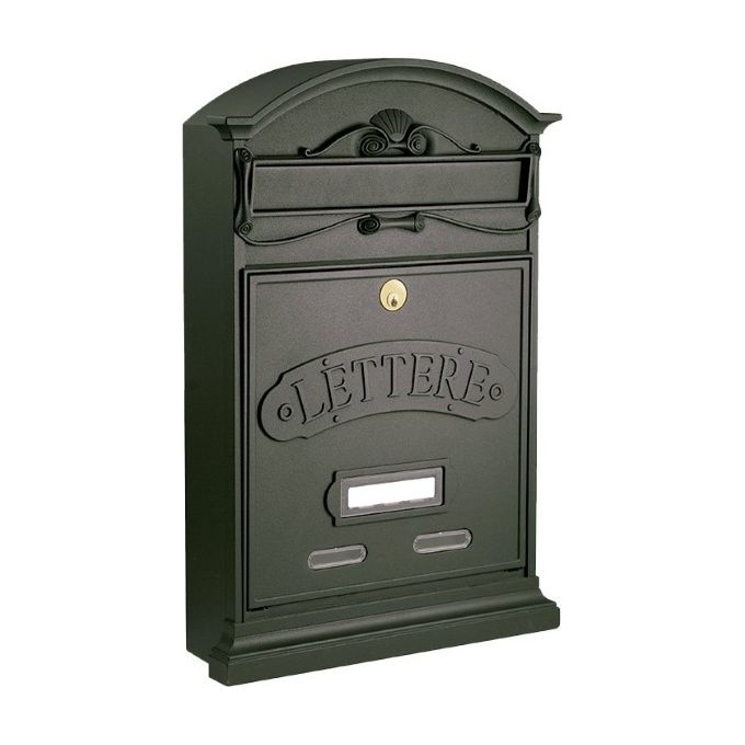 Alubox 88465 Serie Lettere Cassetta Postale in Ghisa colore Grigio Opaco