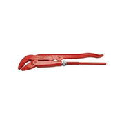 VBW 951020 Chiave per tubi angolare 45° apertura 94 mm lunghezza 560 mm max tubo 2'' (50,8 mm) materiale acciaio temprato impugnatura a doppio profilo a T sistema autobloccante protezione contro lesioni da schiacciamento colore Rosso