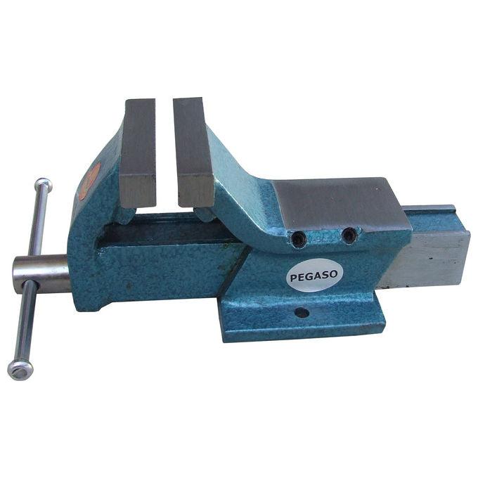 Ariex 8016657013043 Pegaso Morsa da Banco in Lega di Acciaio Apertura Ganasce 125 mm colore Blu