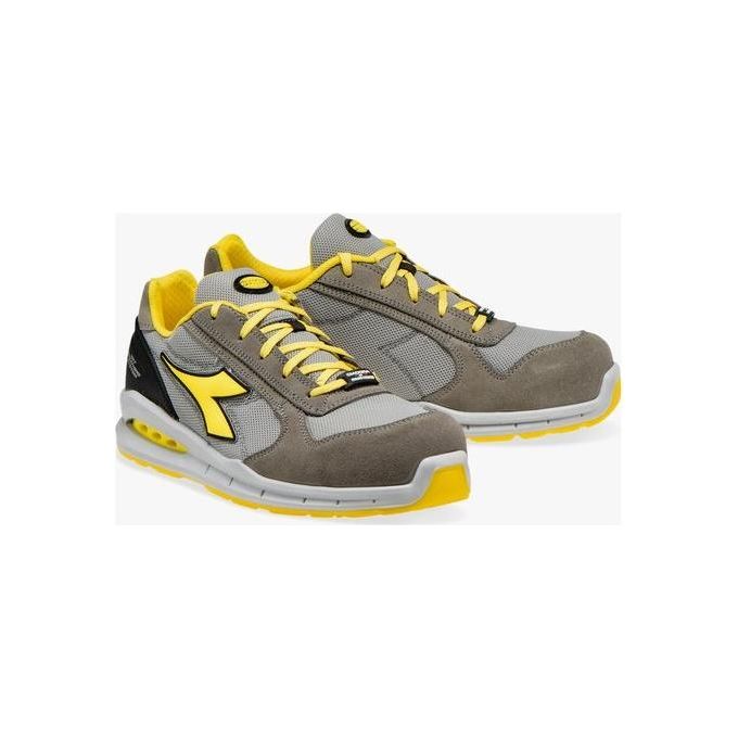 Diadora 1000963 Run Net Airbox Low Scarpa Antinfortunistica S1P SRC Unisex Grigio